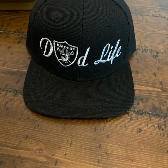Raiders hats Dad life Raiders caps embroidered logo Raiders SnapBack caps - Picture 3 of 4